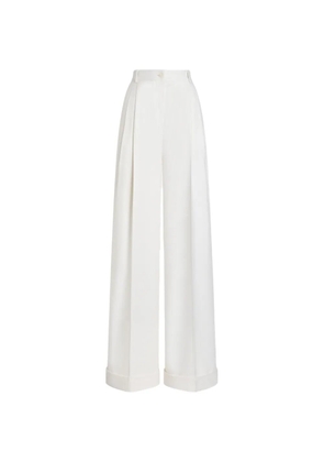 Dolce & Gabbana cashmere trousers - White