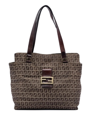 Fendi Pre-Owned 2000-2010 Zucchino Canvas tote bag - Brown