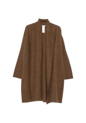 The Row Novaan open-front coat - Brown