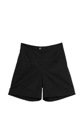 Marina Rinaldi pleated tailored shorts - Black