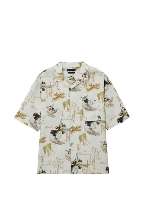 FIVE CM patterned short-sleeve shirt - Neutrals