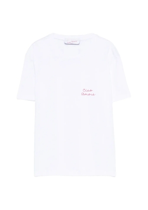 Giada Benincasa embroidered T-shirt - White