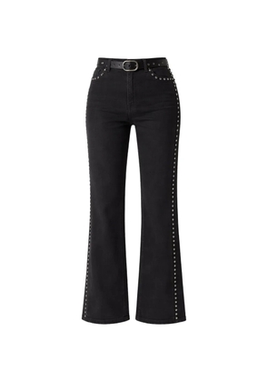 Reformation Cary studded jeans - Black