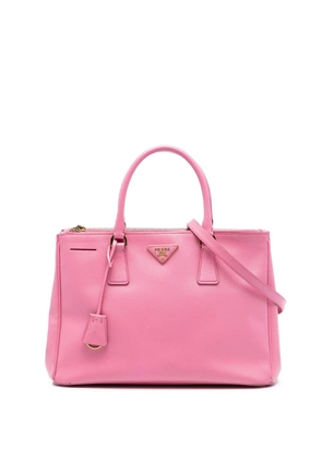 Prada Pre-Owned 2010-2025 Medium Saffiano Lux Galleria Double Zip satchel - Pink