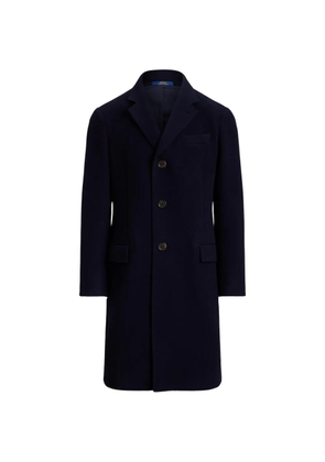 Polo Ralph Lauren button melton topcoat - Blue