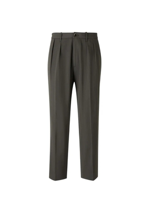 Nine In The Morning pleated trousers - Green