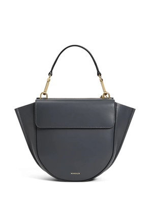 Wandler Hortensia flap-closure tote bag - Grey