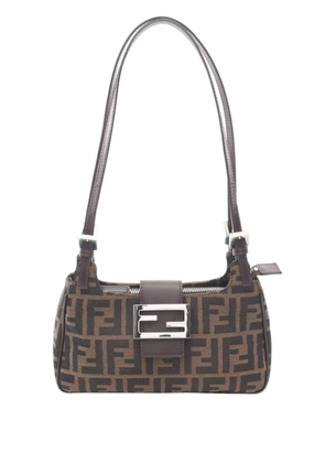 Fendi Pre-Owned 2000-2010 Zucca Canvas shoulder bag - Brown