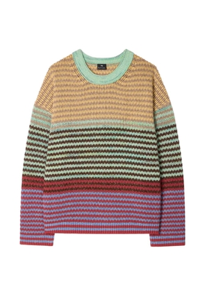 PS Paul Smith striped knitted sweater - Red