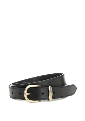 ISABEL MARANT Zadd leather belt - Black