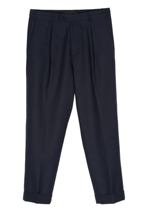 Low Brand pleat-detail tailored trousers - Blue