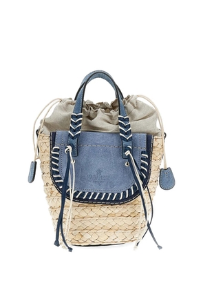 CUBA LAB Habanera woven tote bag - Neutrals