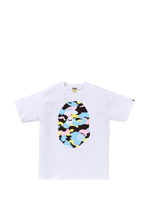 A BATHING APE® camouflage graphic T-shirt - White