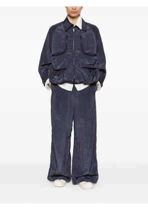 Feng Chen Wang cargo-pockets jacket - Blue