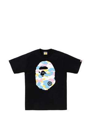 A BATHING APE® camouflage graphic T-shirt - Black