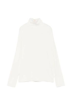 MAISON123 Ferguie roll-neck top - White