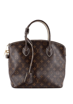 Louis Vuitton Pre-Owned Lockit Handbag Monogram Fetish Canvas satchel - Brown