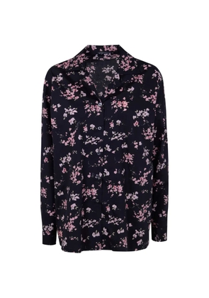 Laura Urbinati floral shirt - Black