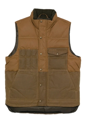 Filson quilted gilet - Brown