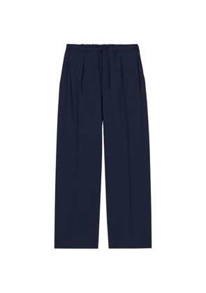 Closed Wynston drawstring pleated trousers - Blue