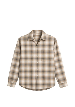 JW Anderson button-fastening chest-pocket shirt - Neutrals