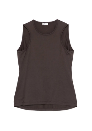 Roberto Collina sleeveless top - Brown