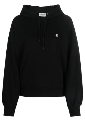 Carhartt WIP oversized embroidered-logo hoodie - Black