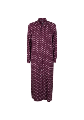 Laura Urbinati polka-dot dress - Purple