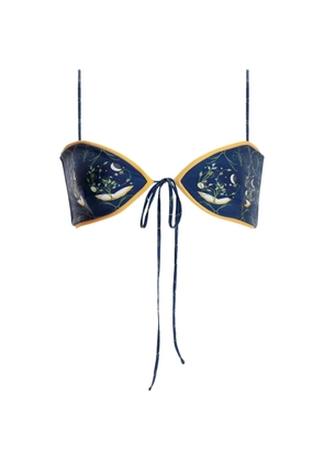 Agua By Agua Bendita Margaret Estelar bikini top - Blue