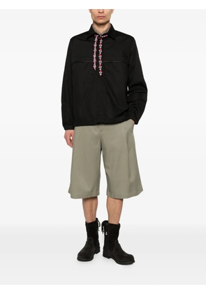 GR10K Ripstop overshirt - Black