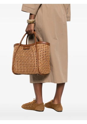 Max Mara small Marine tote bag - Neutrals