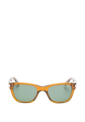 Saint Laurent Eyewear rectangle-frame sunglasses - Brown