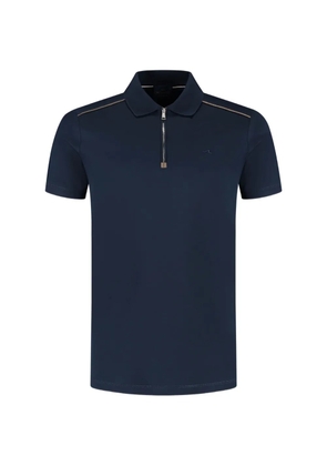 Paul & Shark zipped polo shirt - Blue
