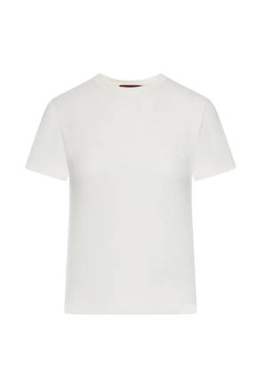 Gucci logo detail T-shirt - Neutrals