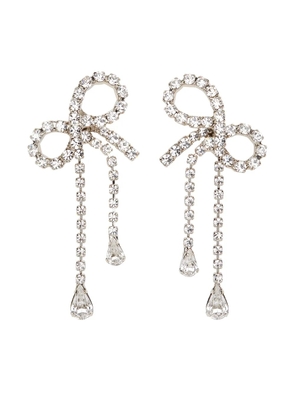 Jennifer Behr Mirabelle crystal drop earrings - White