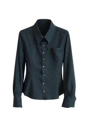 Undercover pocket button shirt - Blue
