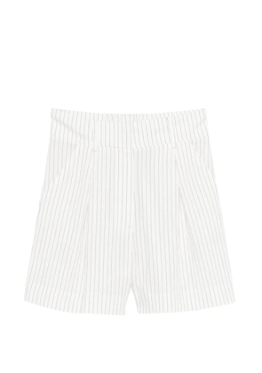 Patrizia Pepe striped shorts - White