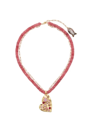 Oceanus Sweetheart beaded necklace - Gold
