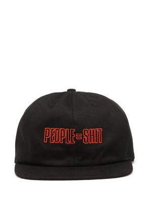 Pleasures embroidered cap - Black