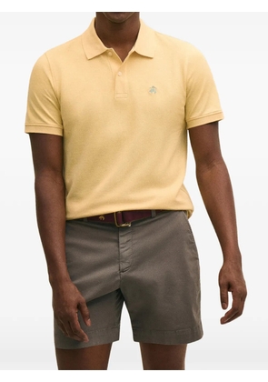 Brooks Brothers logo-embroidered polo shirt - Yellow