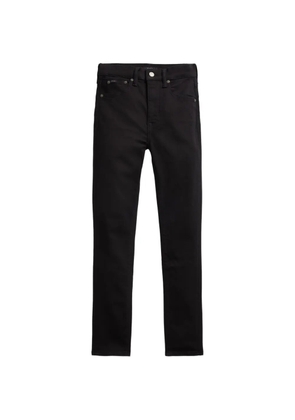 Polo Ralph Lauren logo patch denim jeans - Black