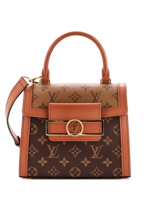 Louis Vuitton Pre-Owned Dauphine Capitale Bag Reverse Monogram Canvas shoulder bag - Brown