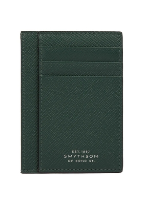 Smythson large Panama flat cardholder - Green