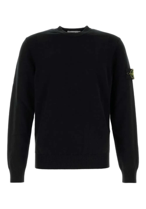 Stone Island Compass-badge sweater - Black