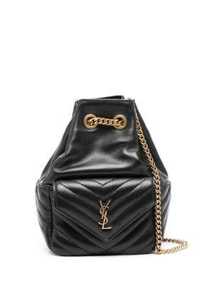 Saint Laurent Joe quilted backpack - Black
