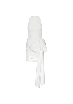 ROTATE BIRGER CHRISTENSEN lace bow mini dress - White