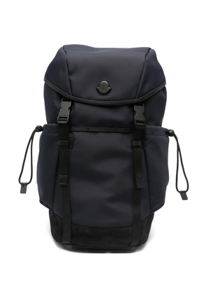 Moncler Tech buckle-fastening backpack - Blue