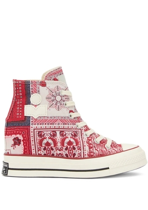 ISABEL MARANT x Converse Chuck Wedge Red sneakers