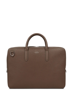 Smythson Ludlow briefcase - Brown