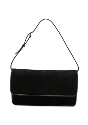 The Row Nancy flap-closure shoulder bag - Black